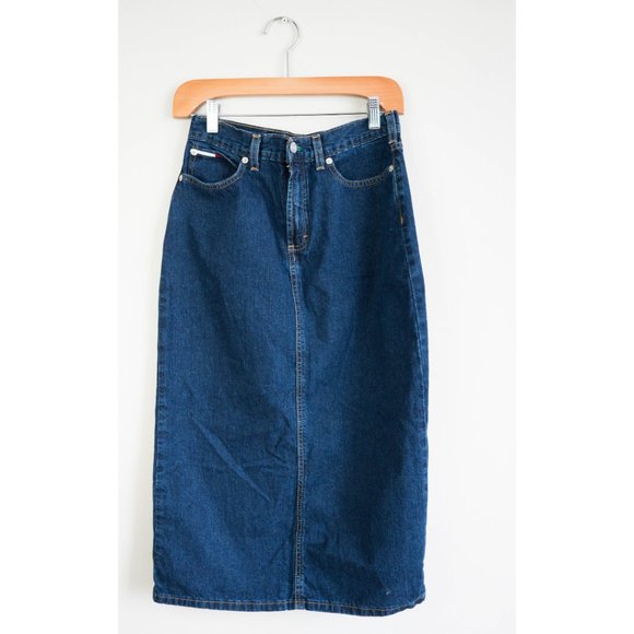 Retro Tommy Hilfiger Jean Skirt - Picture 5 of 6